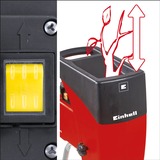 EINHELL Fluisterhakselaar GC-RS 2540 Rood/zwart