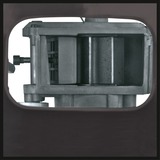 EINHELL Fluisterhakselaar GC-RS 2540 Rood/zwart