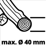 EINHELL Fluisterhakselaar GC-RS 2540 Rood/zwart