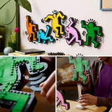 LEGO Art - Keith Haring – Dansende figuren Constructiespeelgoed 31216