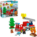 LEGO LEGO DUPLO Fire Truck, Hose, Firefighter Constructiespeelgoed 