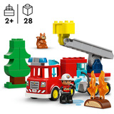 LEGO LEGO DUPLO Fire Truck, Hose, Firefighter Constructiespeelgoed 
