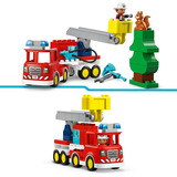 LEGO LEGO DUPLO Fire Truck, Hose, Firefighter Constructiespeelgoed 