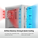 Montech HP140 ARGB PWM case fan Wit, 4-pin PWM