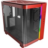 Montech KING 95 midi tower behuizing Rood | 2x USB-A | 1x USB-C | RGB | Tempered Glass