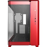 Montech KING 95 midi tower behuizing Rood | 2x USB-A | 1x USB-C | RGB | Tempered Glass