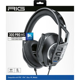 Nacon RIG 300 PRO HS over-ear gaming headset Zwart, PlayStation 4, PlayStation 5, Xbox, Nintendo Switch, Pc