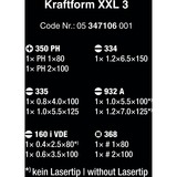 Wera Kraftform XXL 3 schroevendraaier 11-delig