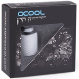 Alphacool Eiszapfen verlengstuk 20 mm G1/4 AG to G1/4 IG - White verlenging Wit
