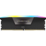 Corsair 16 GB DDR5-5200 (2x 8 GB) Kit werkgeheugen Zwart, CMH16GX5M2B5200C40, Vengeance RGB, XMP
