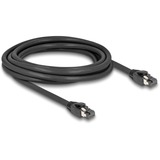 DeLOCK Netwerkkabel S/FTP, RJ-45 met Cat.8.1 Zwart, 3 meter