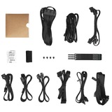 DeepCool PQ750M modulaire 750 watt voeding  Zwart, 3x PCIe