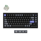 Keychron Q1 HE 8K Magnetic Switch Keyboard, toetsenbord Zwart, US lay-out, Keychron Ultra-Fast Lime, 75%, RGB, Hot swap, 8K