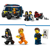 LEGO LEGO City Police Prisoner Transpor Constructiespeelgoed 