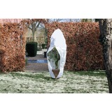 Nature Winterafdekhoes met rits, 70 g/m² afdekking Wit