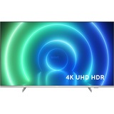 Philips 43PUS7556/12 43" Ultra HD led-tv Zilver, 3x HDMI, 2x USB, CI+, LAN, WLAN