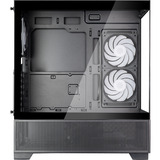 SilverStone Lucid 05 mini tower behuizing Zwart | 2x USB-A | 1x USB-C | RGB | Tempered Glass