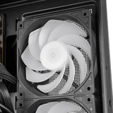 SilverStone Lucid 05 mini tower behuizing Zwart | 2x USB-A | 1x USB-C | RGB | Tempered Glass