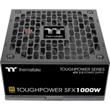 Thermaltake Toughpower SFX, 1000 Watt voeding  Zwart, 4x PCIe, Kabel-management