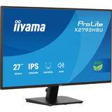 iiyama ProLite X2792HSU-B1 27" monitor Zwart (mat), 120Hz, HDMI, DisplayPort, USB, Audio