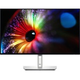Dell UltraSharp U2724D 27" monitor Zilver/zwart, 120 Hz, HDMI, DisplayPort, USB