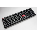 Ducky One 3 Carbon Black mechanisch toetsenbord Carbon, US lay-out (QWERTY), Cherry MX Brown, 100%, PBT Double Shot, hot swap