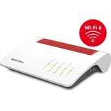 FRITZ! Box 5590 Fiber Edition Internationaal router Wit/rood, Mesh Wi-Fi