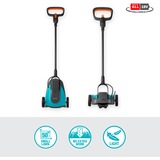 GARDENA HandyMower 22/18V P4A set grasmaaier Grijs/turquoise, 14620-20, Accu inbegrepen