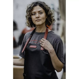 Kamado Joe Leren Schort Bruin, One size fits all