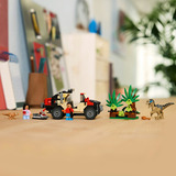 LEGO Jurassic World - Offroad raptorontsnapping Constructiespeelgoed 76972