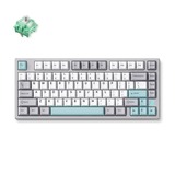 MCHOSE Z75S Gray Blue Cabbage Tofu Metal Top Cover Wireless Mechanical RGB toetsenbord Grijs, US lay-out (QWERTY), KTT Cabbage Tofu V2, 75%, RGB, Hot swap, Double-shot PBT, draadloos | Bluetooth | USB-C