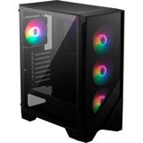 MSI MAG FORGE 120A AIRFLOW midi tower behuizing Zwart | 2x USB-A | RGB | Tempered Glass