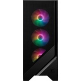 MSI MAG FORGE 120A AIRFLOW midi tower behuizing Zwart | 2x USB-A | RGB | Tempered Glass