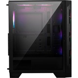 MSI MAG FORGE 120A AIRFLOW midi tower behuizing Zwart | 2x USB-A | RGB | Tempered Glass