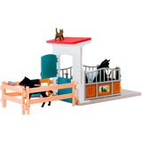 Schleich Horse Club - Paardenbox met merrie en veulen speelfiguur 