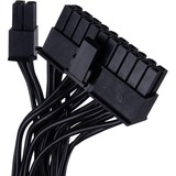 SilverStone Gemini 900A Gold, 900 watt voeding  Zwart, 4x PCIe