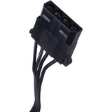 SilverStone Gemini 900A Gold, 900 watt voeding  Zwart, 4x PCIe