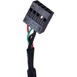 SilverStone Gemini 900A Gold, 900 watt voeding  Zwart, 4x PCIe