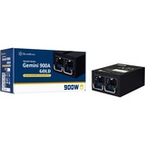 SilverStone Gemini 900A Gold, 900 watt voeding  Zwart, 4x PCIe