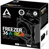 ARCTIC Freezer 36 A-RGB CPU-koeler Zwart, 4-pin PWM