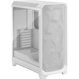 Fractal Design Meshify 3 TG Clear Tint midi tower behuizing Wit | 2x USB-A | 1x USB-C | Tempered Glass