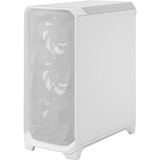 Fractal Design Meshify 3 TG Clear Tint midi tower behuizing Wit | 2x USB-A | 1x USB-C | Tempered Glass