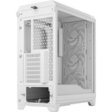 Fractal Design Meshify 3 TG Clear Tint midi tower behuizing Wit | 2x USB-A | 1x USB-C | Tempered Glass