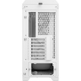 Fractal Design Meshify 3 TG Clear Tint midi tower behuizing Wit | 2x USB-A | 1x USB-C | Tempered Glass