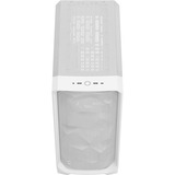 Fractal Design Meshify 3 TG Clear Tint midi tower behuizing Wit | 2x USB-A | 1x USB-C | Tempered Glass
