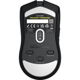 Hator Pulsar 3 Wireless gaming muis Zwart, 400 - 11.000 DPI, RGB, 2.4GHz / Bluetooth 5.1 / USB