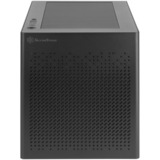 SilverStone SST-SG16B cube behuizing Zwart | 2x USB-A