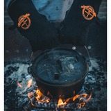 The Windmill Leren BBQ handschoenen Zwart