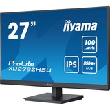 iiyama ProLite XU2792HSU-B6 27" monitor Zwart (mat), HDMI, DisplayPort, USB, Audio