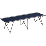 Tristar CamPart Travel veldbed Verona kampeerbed blauw/grijs